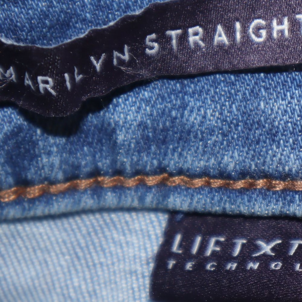 NYDJ Marilyn Straight Blue Medium Wash Jeans Women's Size 10 and 12 - Picture 8 of 16